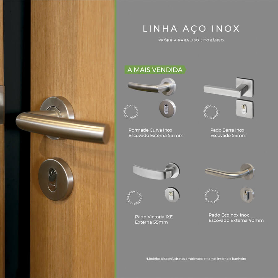 LINHA AÇO INOX