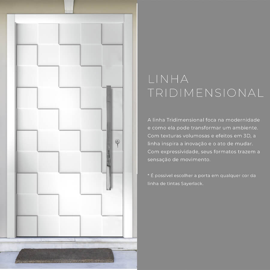 LINHA TRIDIMENSIONAL